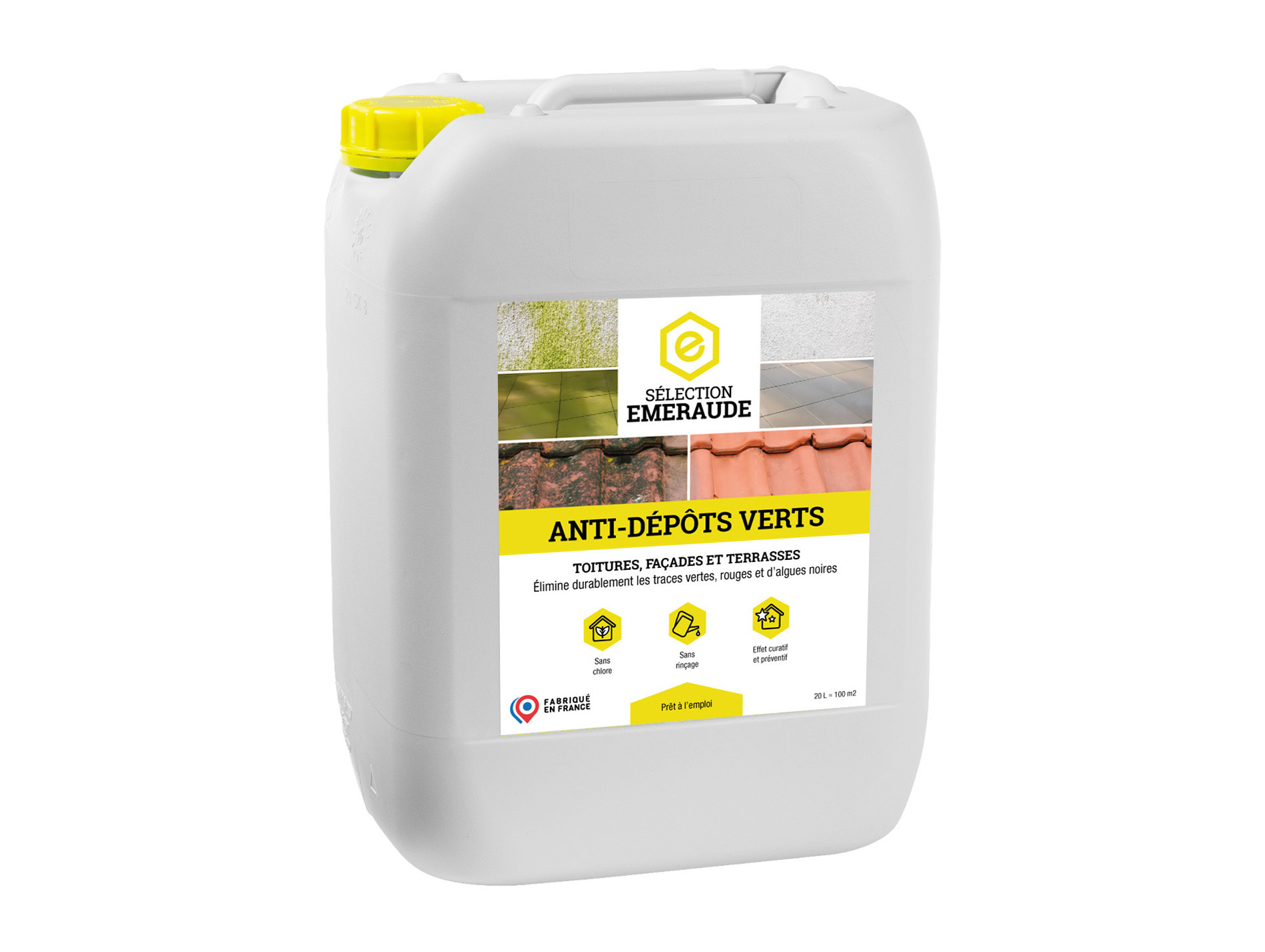 Anti-dépôts verts 20L Sélection Emeraude